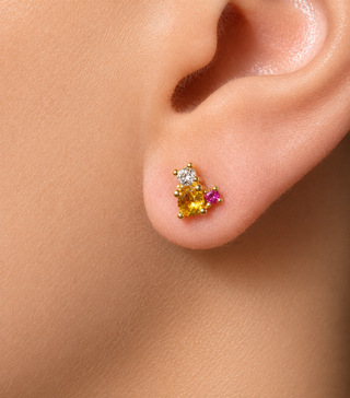ARETES SIENA NARANJA