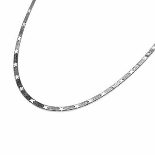 CADENA STAR PLATEADO