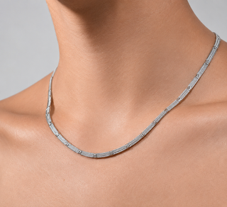 CADENA STAR PLATEADO