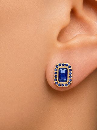 ARETES AROSA AZUL