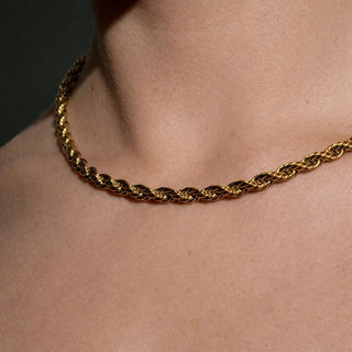 CADENA AVA DORADA 5MM