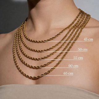 CADENA AVA DORADA 5MM