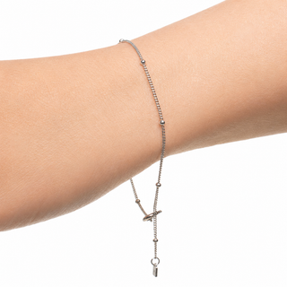 PULSERA MAW PLATEADA