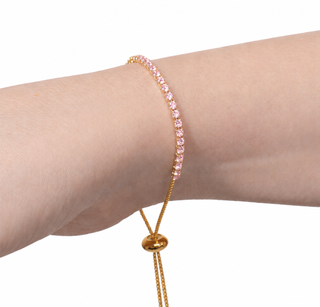 PULSERA OIA ROSA CRISTAL