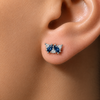 ARETES MALAGA PLATEADO