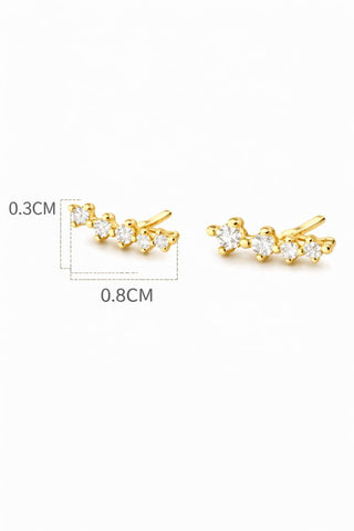 ARETES AMARILIS DORADO