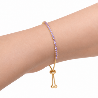 PULSERA OIA MORADA