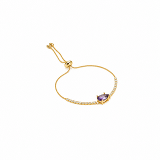 PULSERA RIBE MORADA FLE