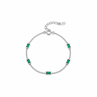 PULSERA SALTE PLATEADA