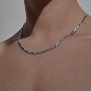 CADENA STAR PLATEADO