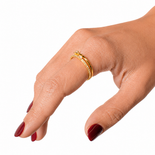 ANILLO DUNA DORADO