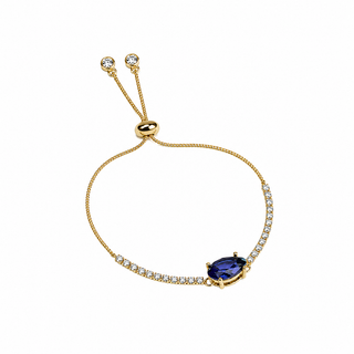 PULSERA RIBE AZUL FLE
