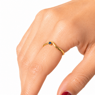 ANILLO LAMU AZUL