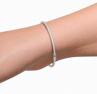BRAZALETE INDY PLATEADO