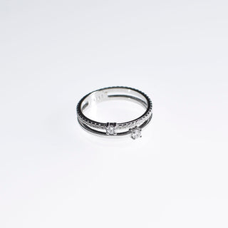 ANILLO DUNA PLATEADO