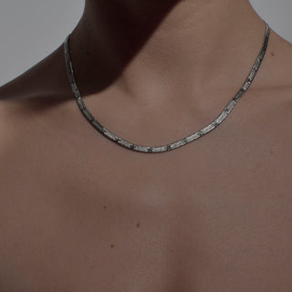 CADENA STAR PLATEADO