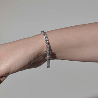 PULSERA HAMPI PLATEADA