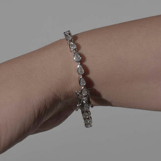 PULSERA HASH PLATEADA