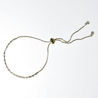 PULSERA STAT DORADA CRISTAL