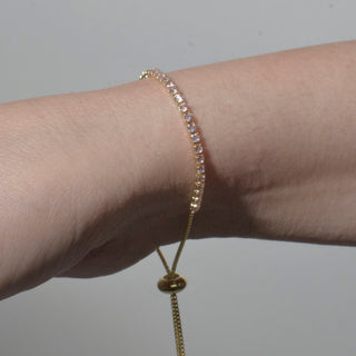 PULSERA OIA ROSA CRISTAL