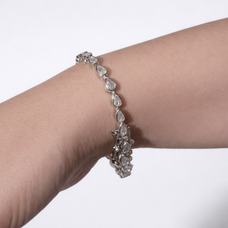 PULSERA HASH PLATEADA