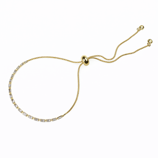 PULSERA STAT DORADA CRISTAL