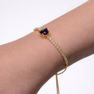 PULSERA RIBE AZUL FLE