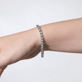 PULSERA HAMPI PLATEADA