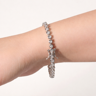 PULSERA CRACO PLATEADA