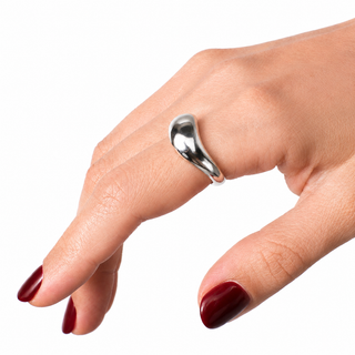 ANILLO ROMA PLATEADO
