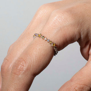 ANILLO NAPIER PLATEADO