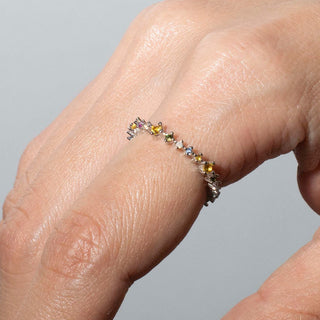 ANILLO NAPIER PLATEADO