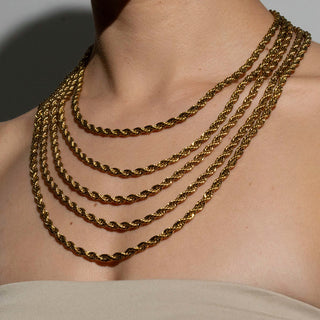 CADENA AVA DORADA 5MM