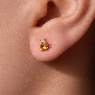 ARETES SIENA NARANJA