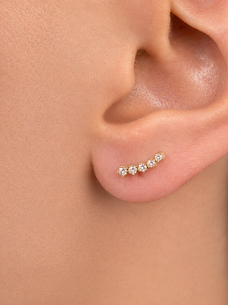 ARETES AMARILIS DORADO