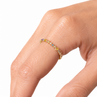 ANILLO NAPIER PLATEADO